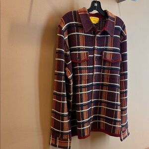 Guest in Residence Cashmere Plaid Work Shirt l